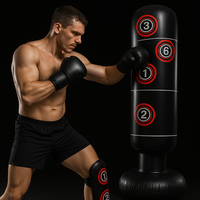 Sac de boxe gonflable